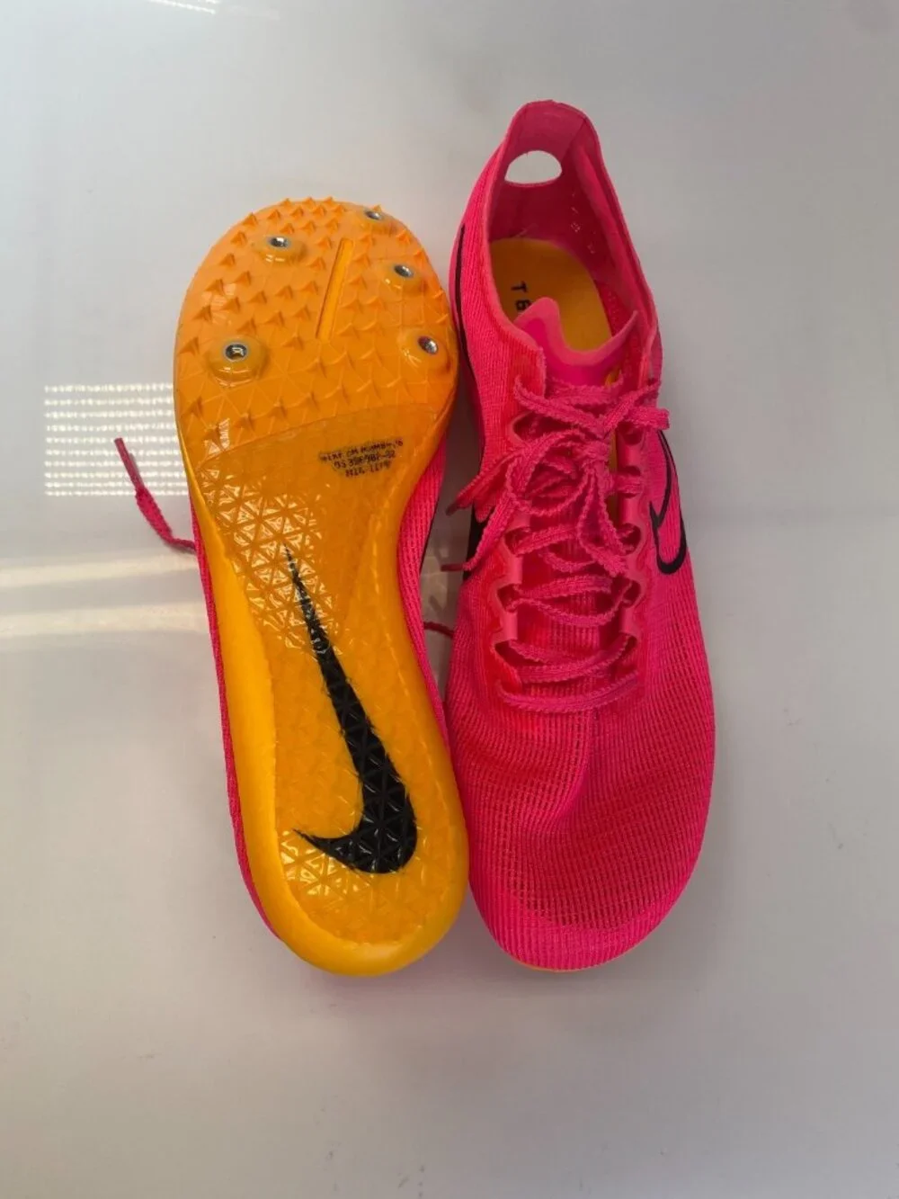 Nike Zoom Mamba 6 Distance Track Mens  dr2733-600 With spikes sz 11